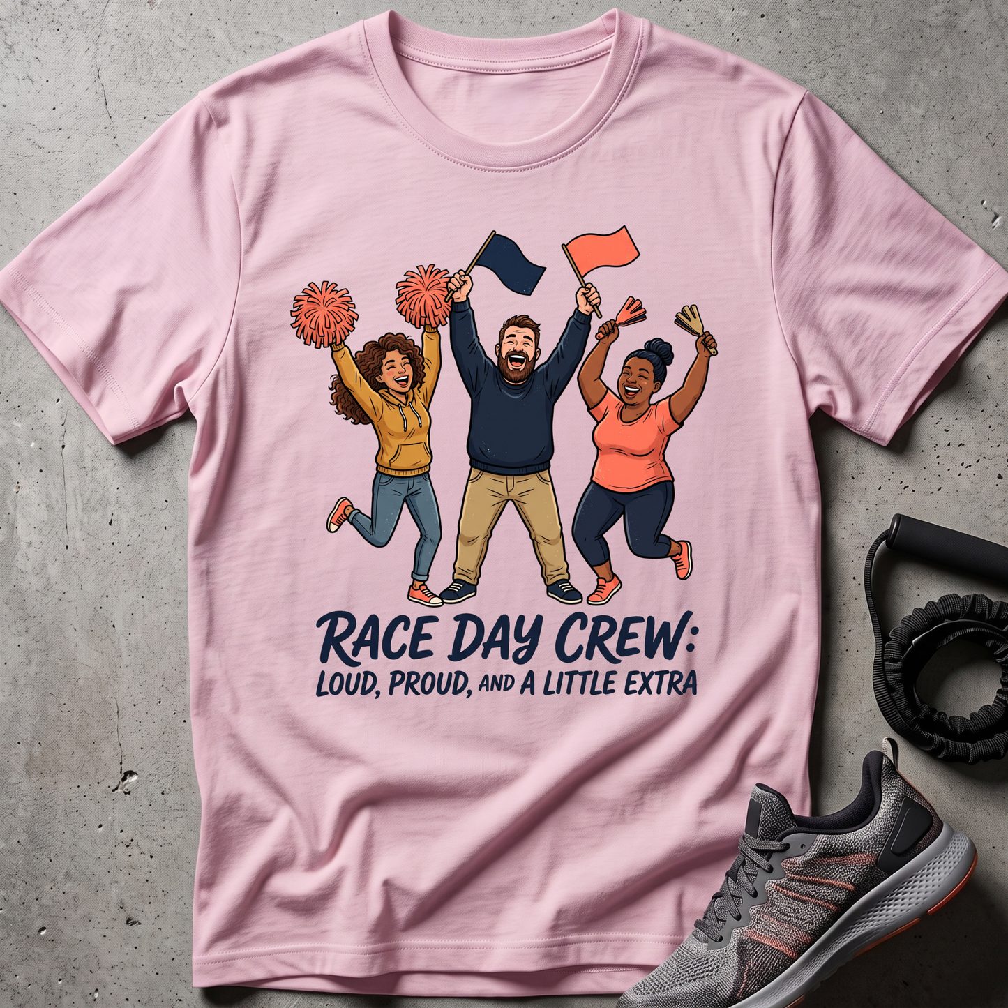 Race Day Crew T-Shirt