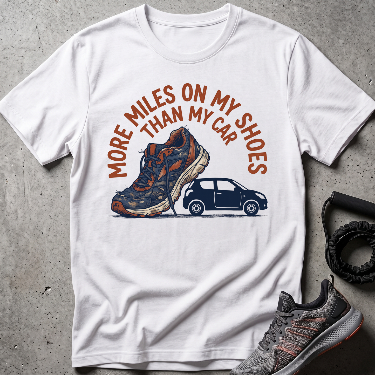 Miles Over Car T-Shirt