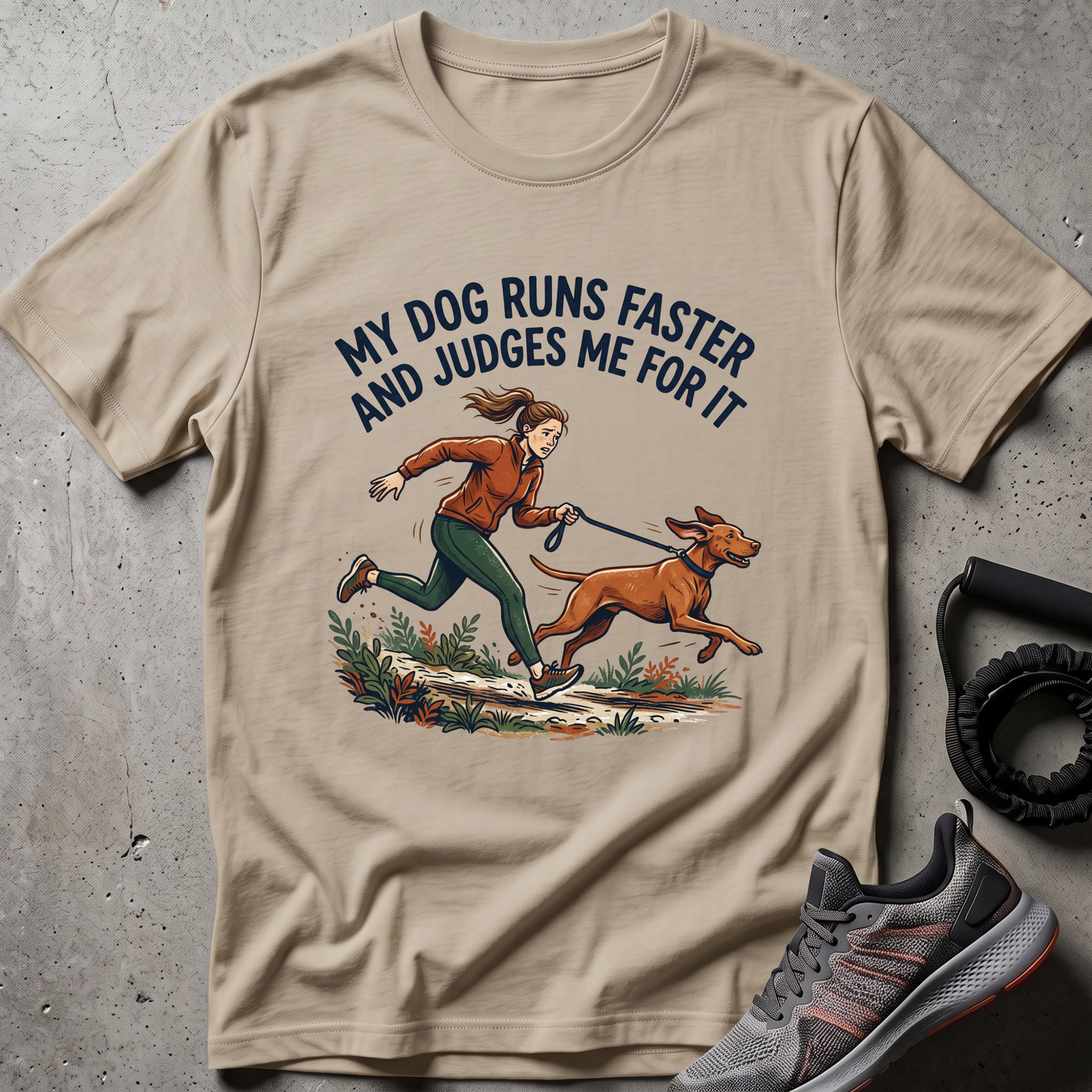 Dog Runs Faster T-Shirt