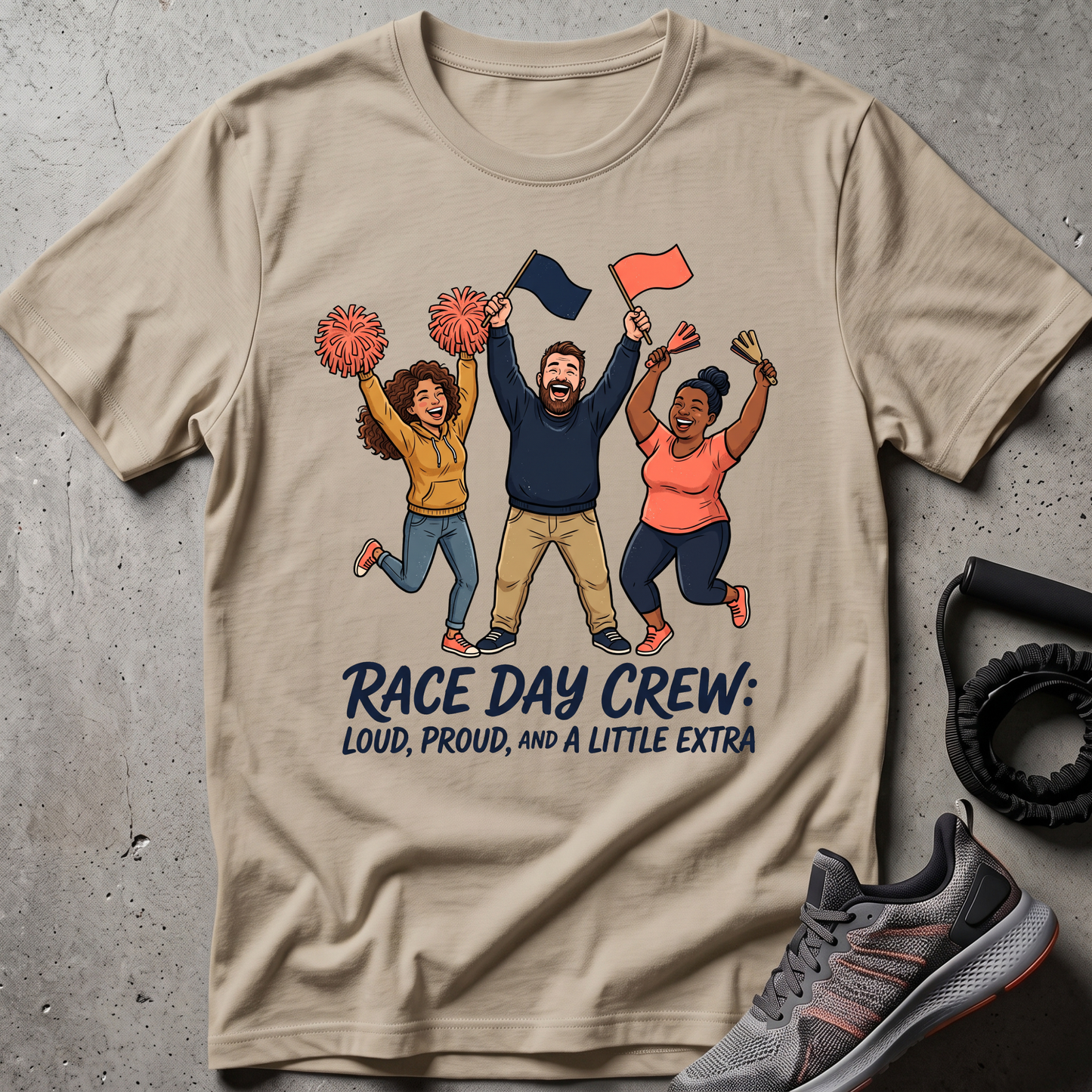Race Day Crew T-Shirt