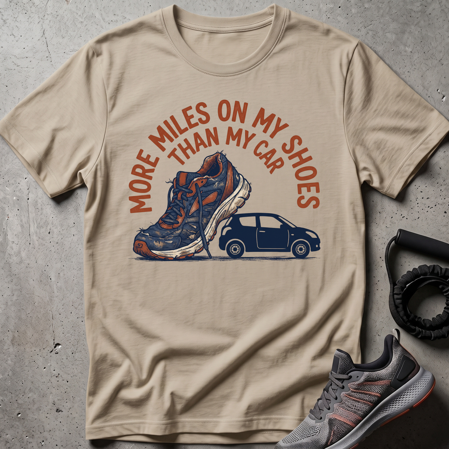 Miles Over Car T-Shirt