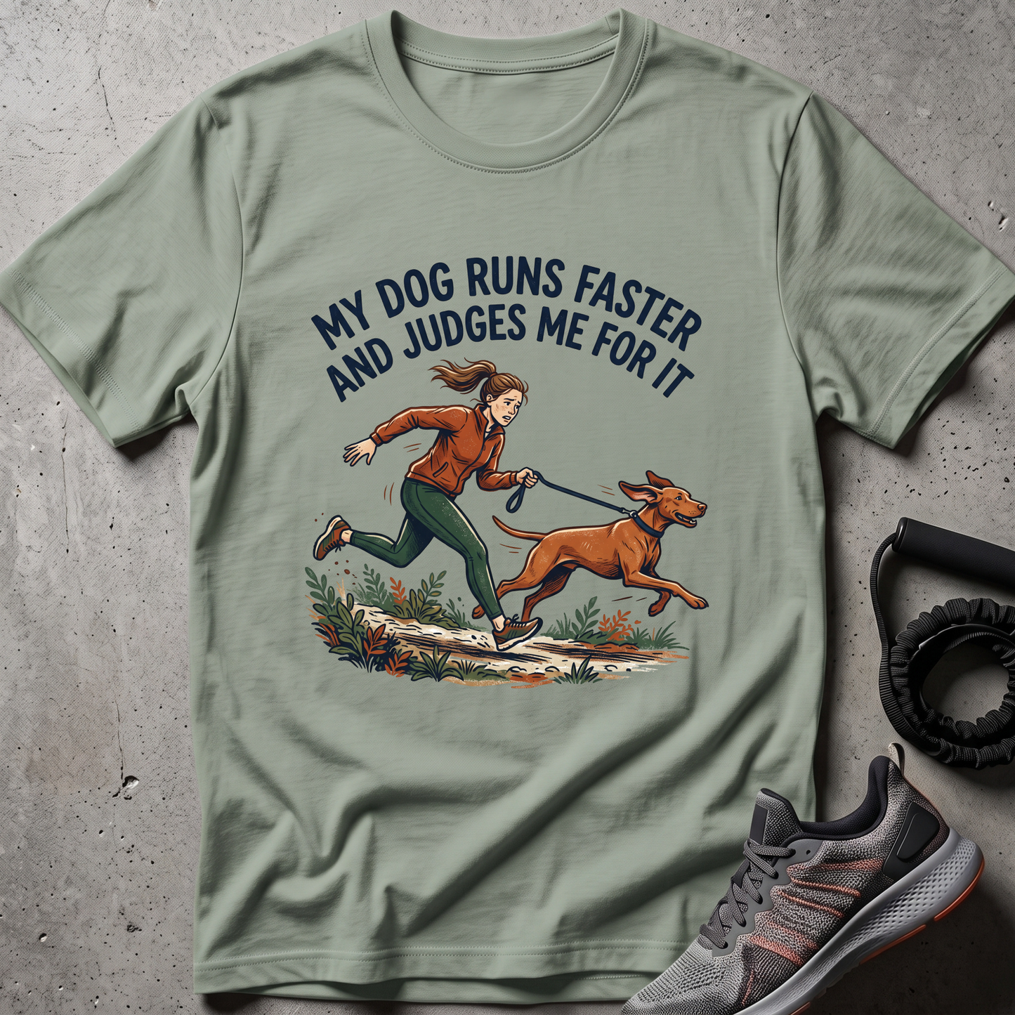 Dog Runs Faster T-Shirt