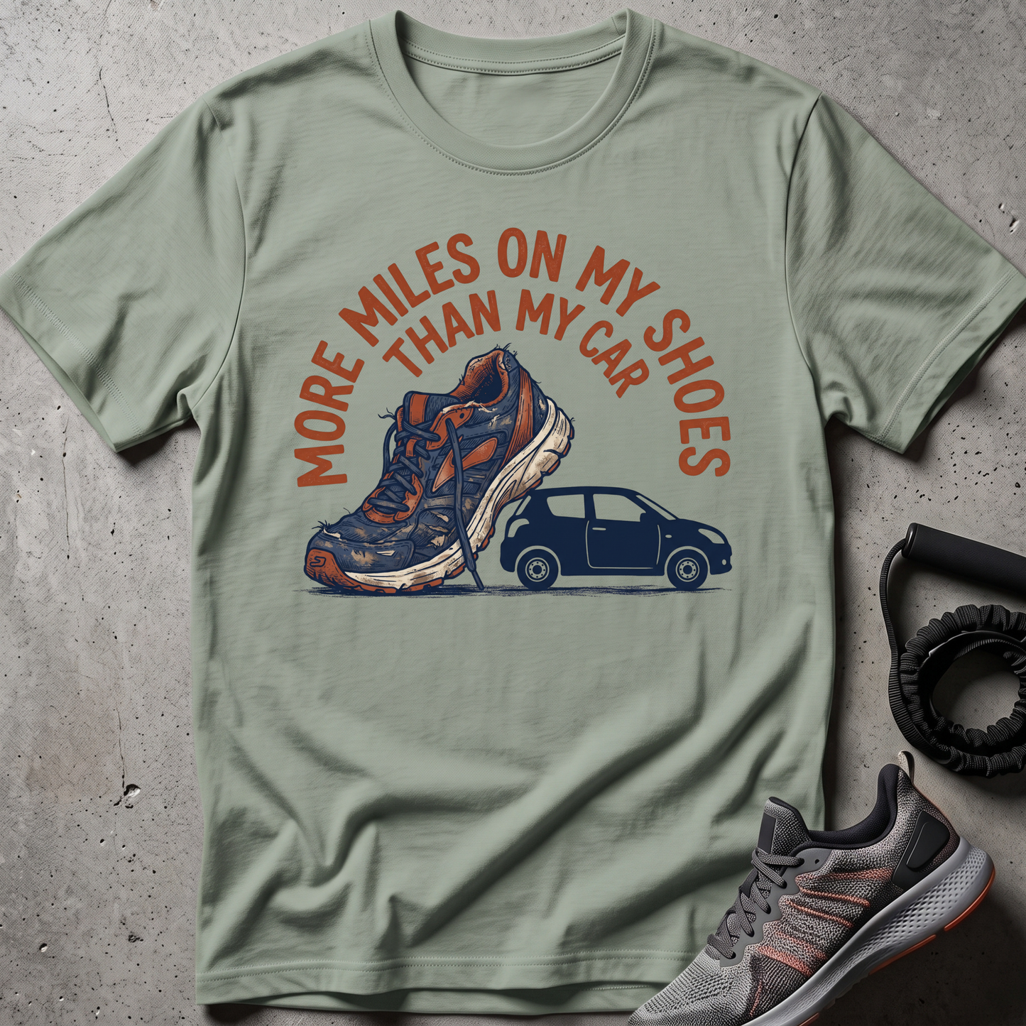 Miles Over Car T-Shirt