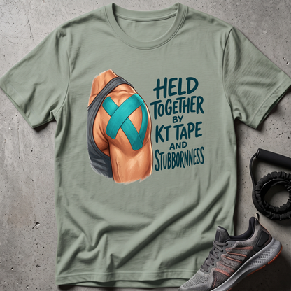 Tape and Stubbornness T-Shirt