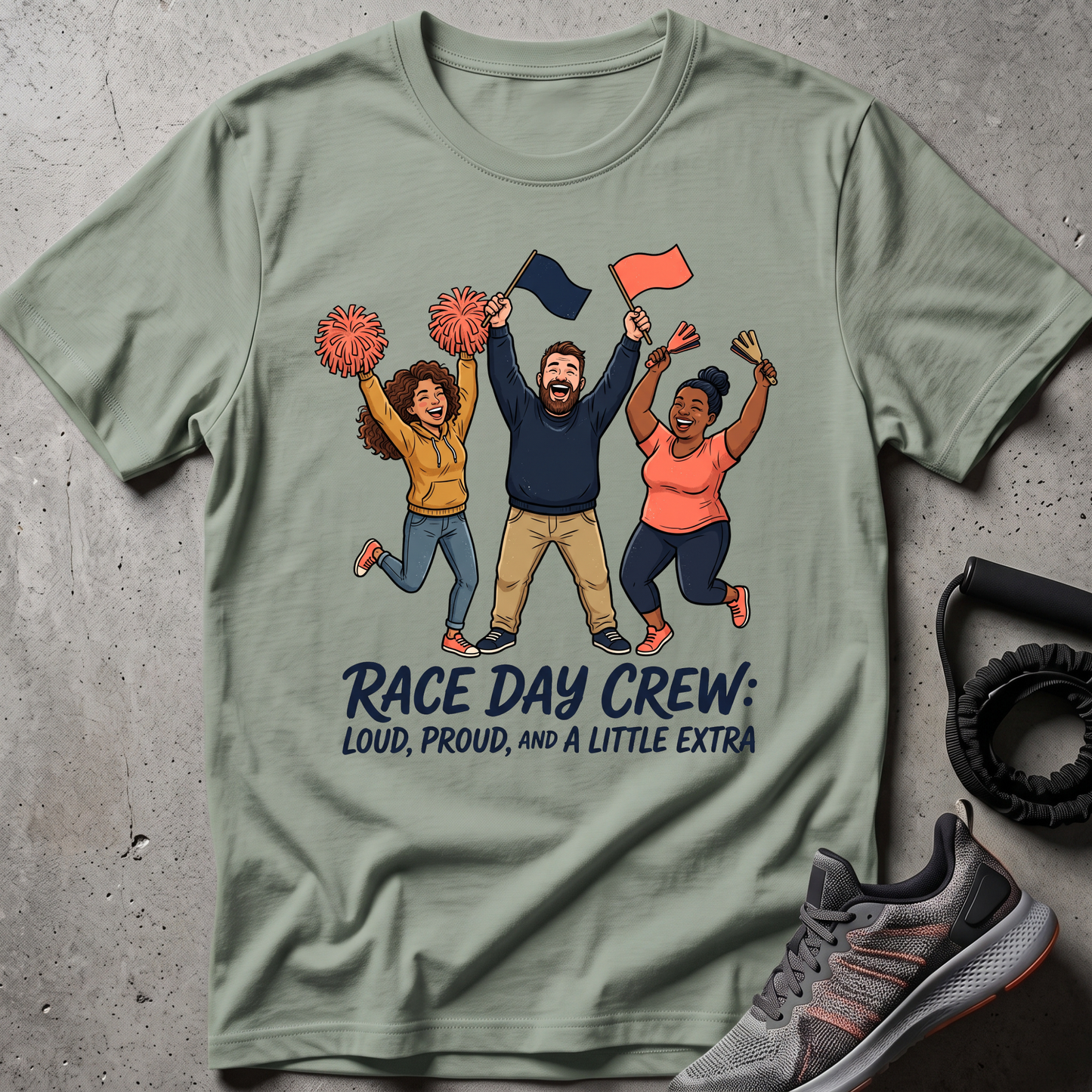 Race Day Crew T-Shirt