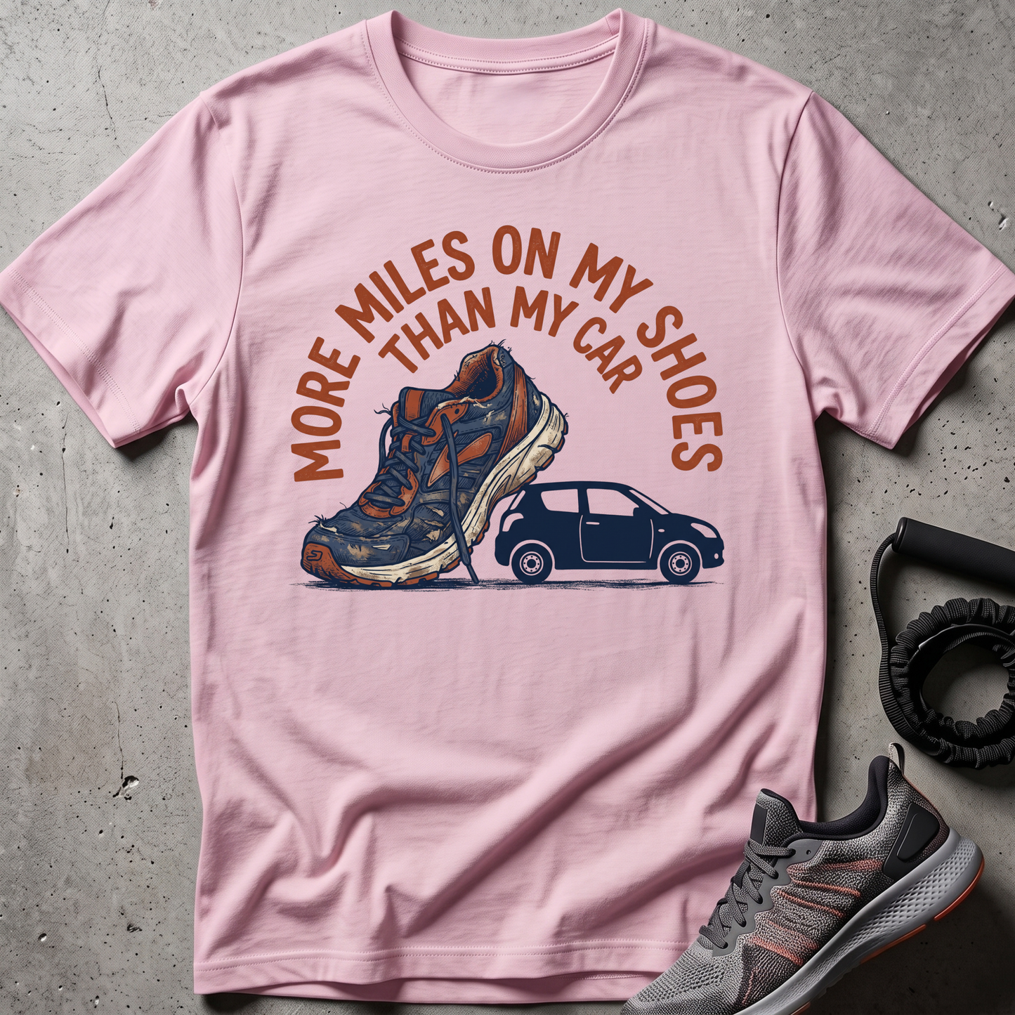 Miles Over Car T-Shirt